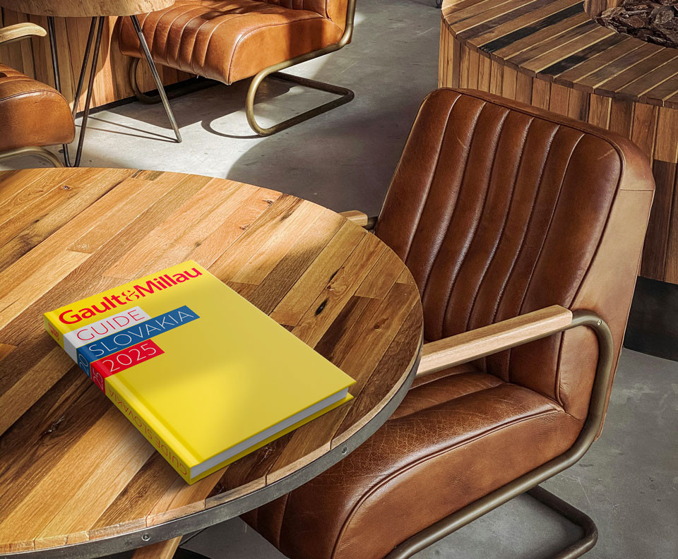 Tlačený sprievodca najlepšími gastro podniky na Slovensku.